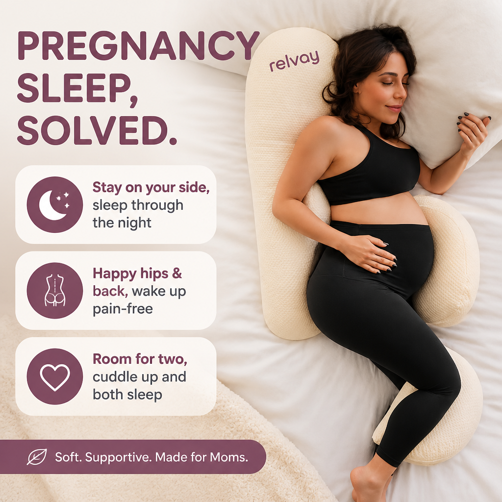 3-Piece Adjustable Maternity Pillow