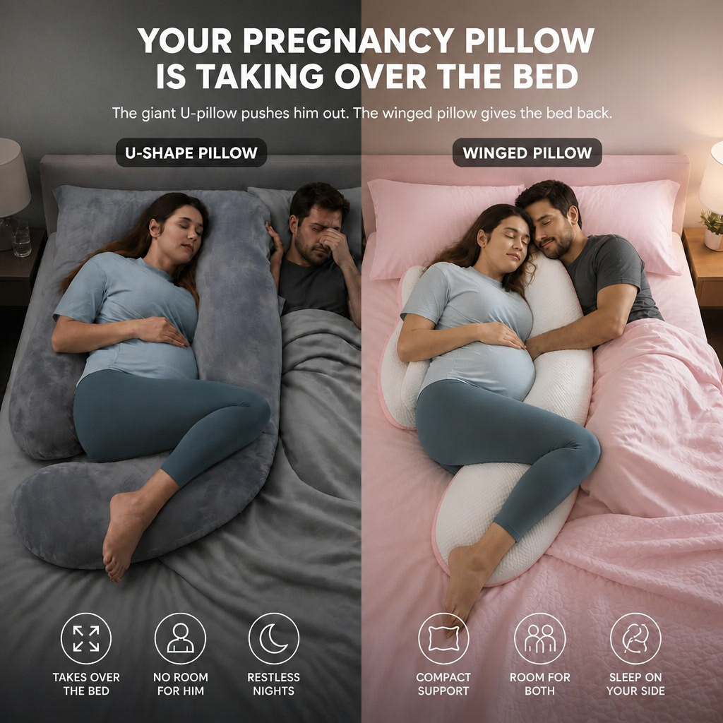 3-Piece Adjustable Maternity Pillow