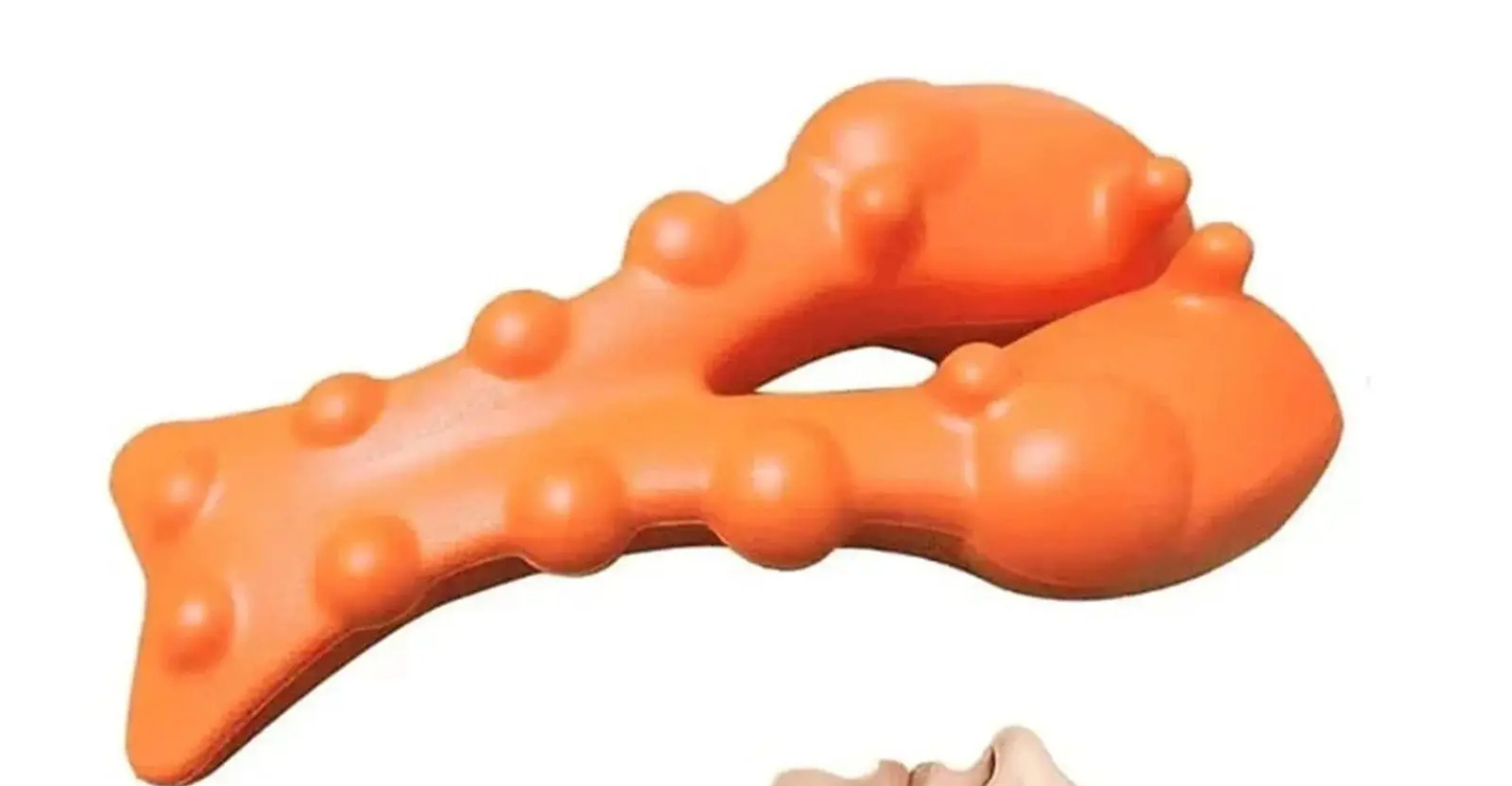 Relvay Neck Release Board — detail of acupressure ridge